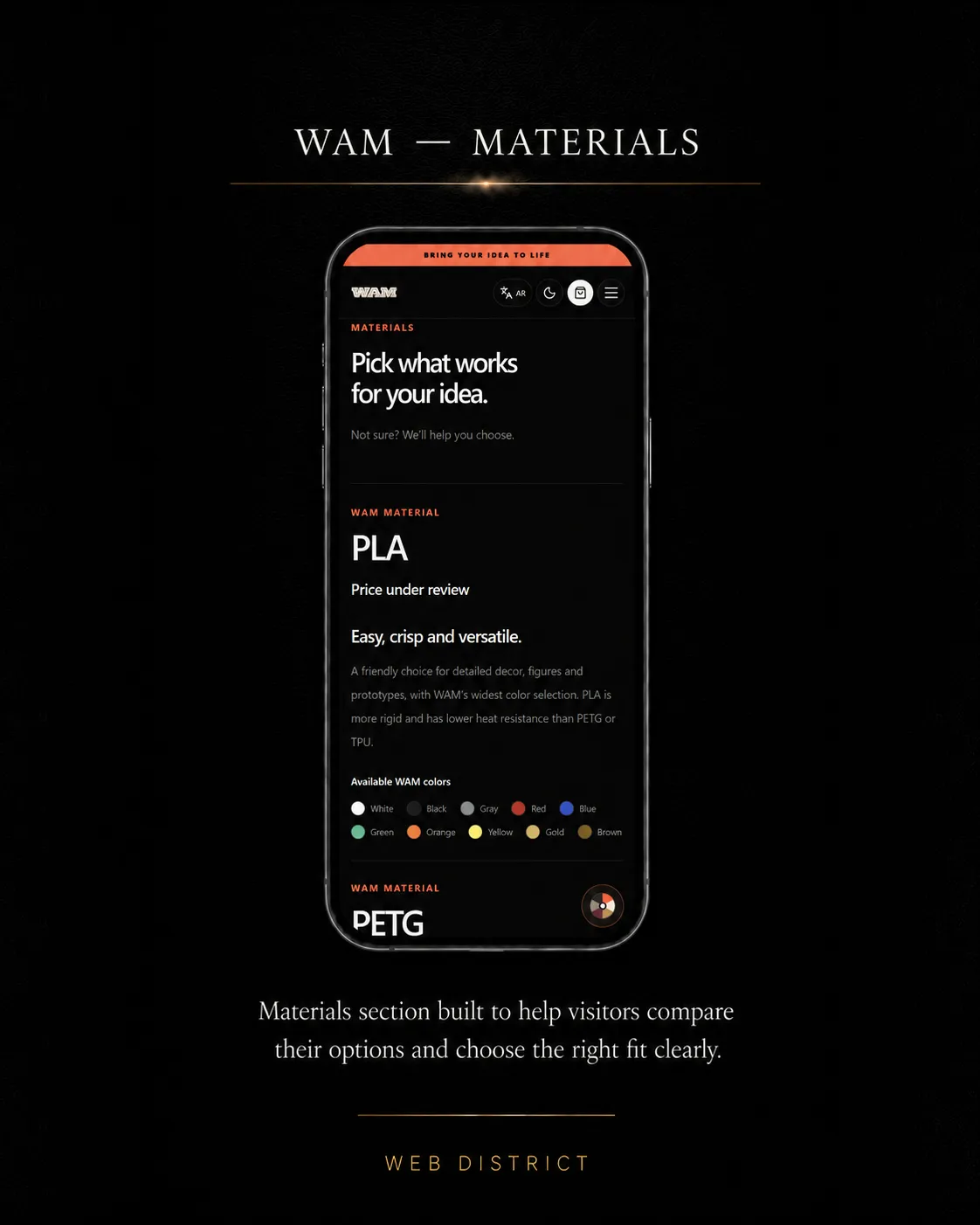 Wish A Mesh project view 02